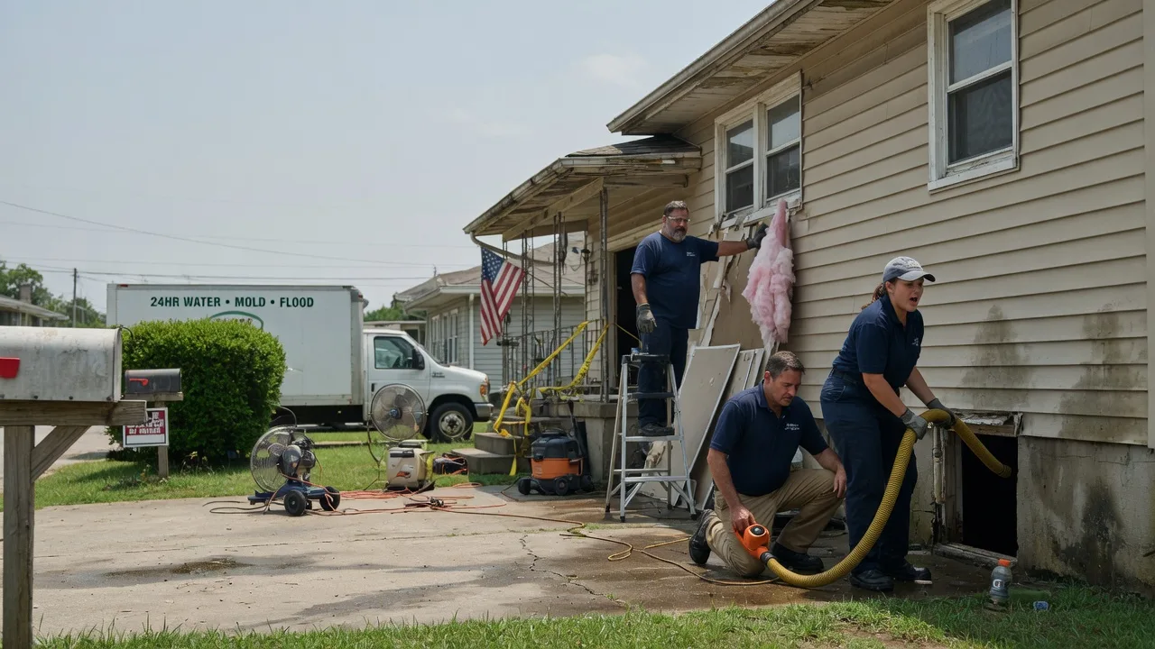 Water Damage Repair in Waves, NC near me